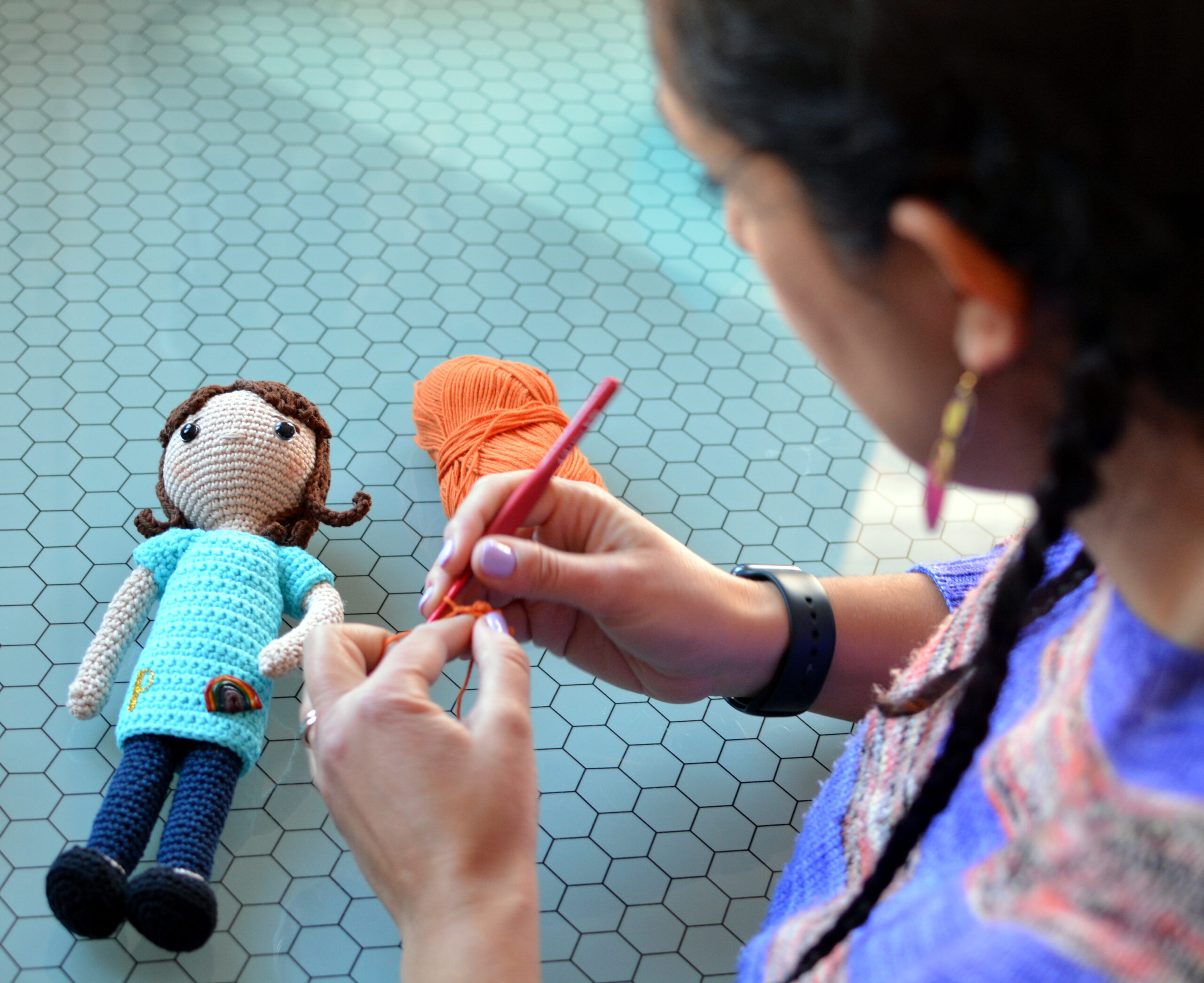 Amigurumi personalizado de Cristina Granados