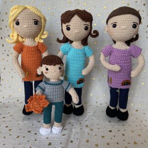 Muñecos amigurumis personalizados (presupuesto)